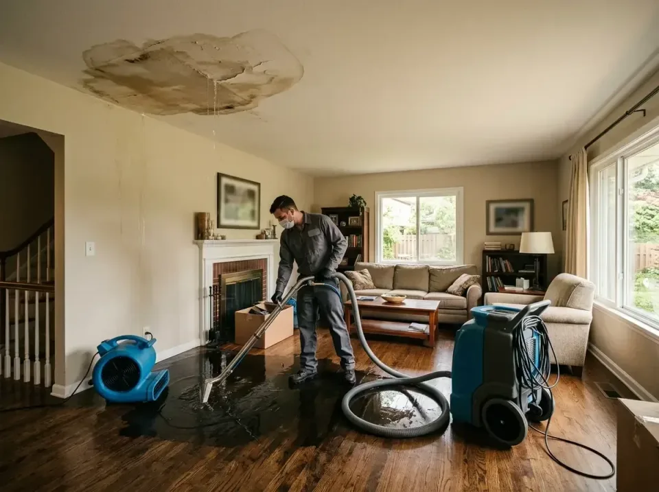 attic-pipe-burst-ceiling-drip-008 — frequently asked questions, Water Damage Restoration & Carpet Care in Levittown, NY